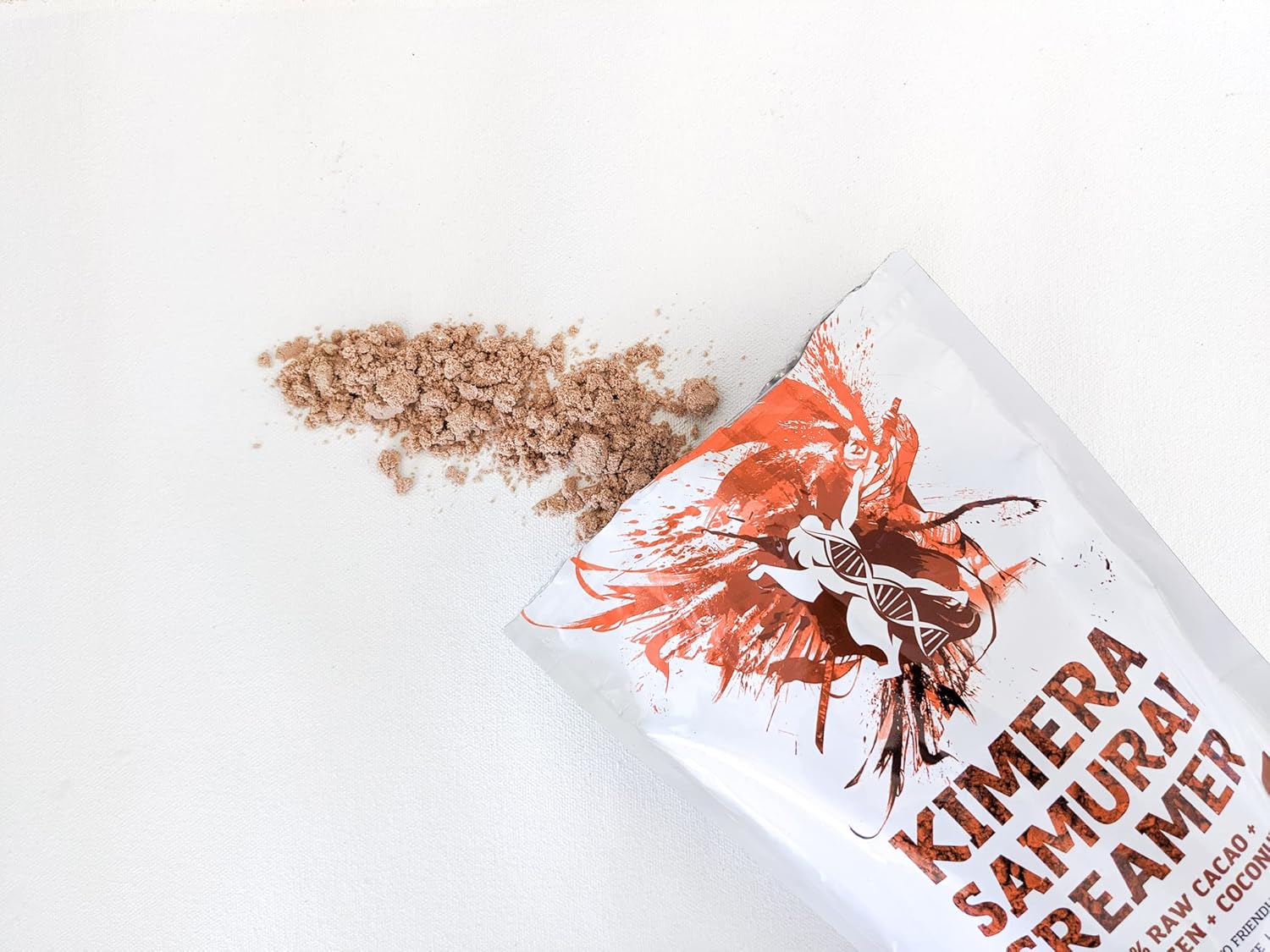 organic-kimera-koffee-samurai-coconut-creamer-with-raw-cacao-and-collagen---keto-paleo-superfood---8oz-pack-6