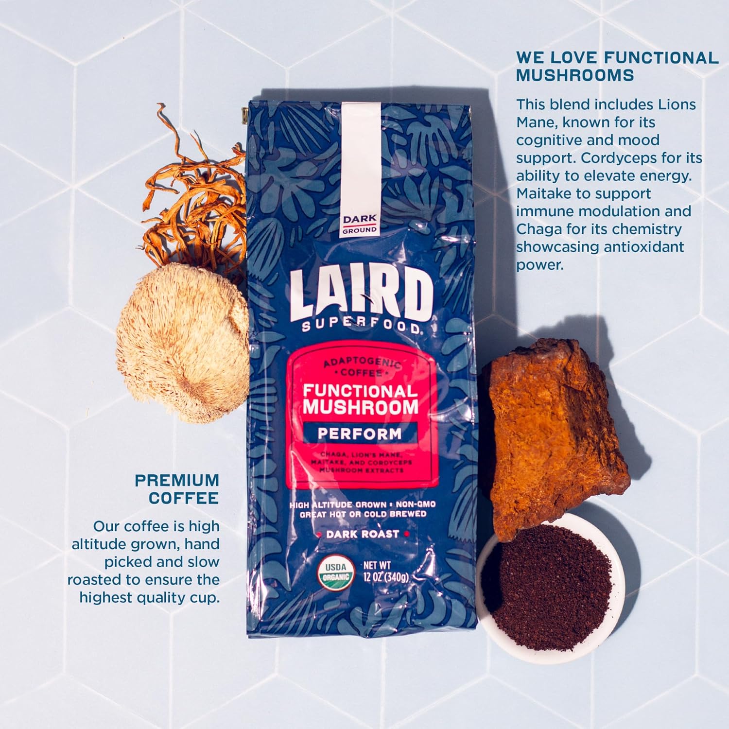 certified-organic-peruvian-dark-roast-coffee-with-functional-mushrooms---gluten-free-dairy-free-non-gmo---12-oz-bag---paleo-keto-friendly-4