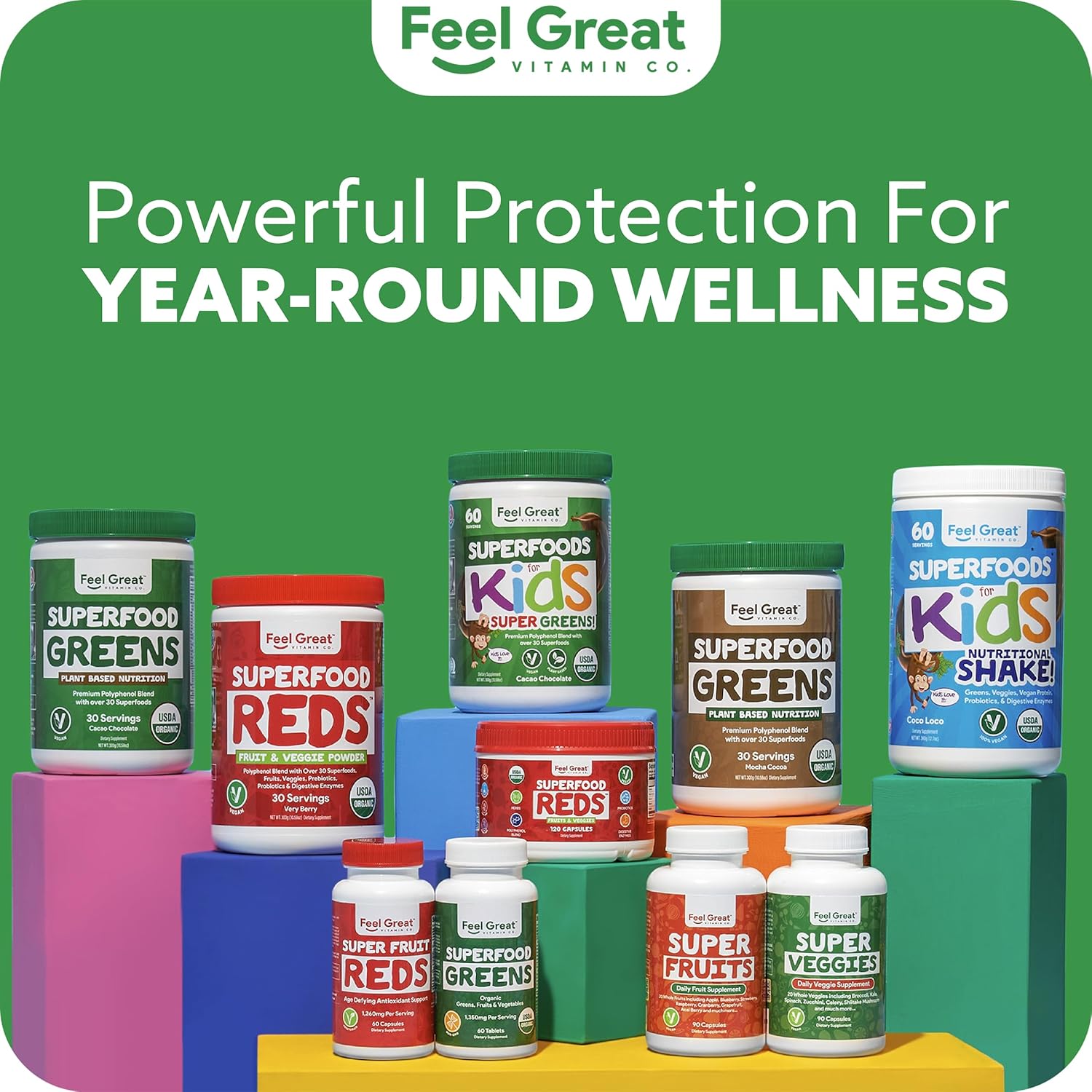 organic-superfood-greens-powder-with-cocoa-chocolate-flavor---30-servings-super-greens-fruit-vegetable-supplement-with-fiber-probiotics-and-digestive-enzymes-over-20-greens-fruits-veggies-by-the-feel-great-vitamin-company-8