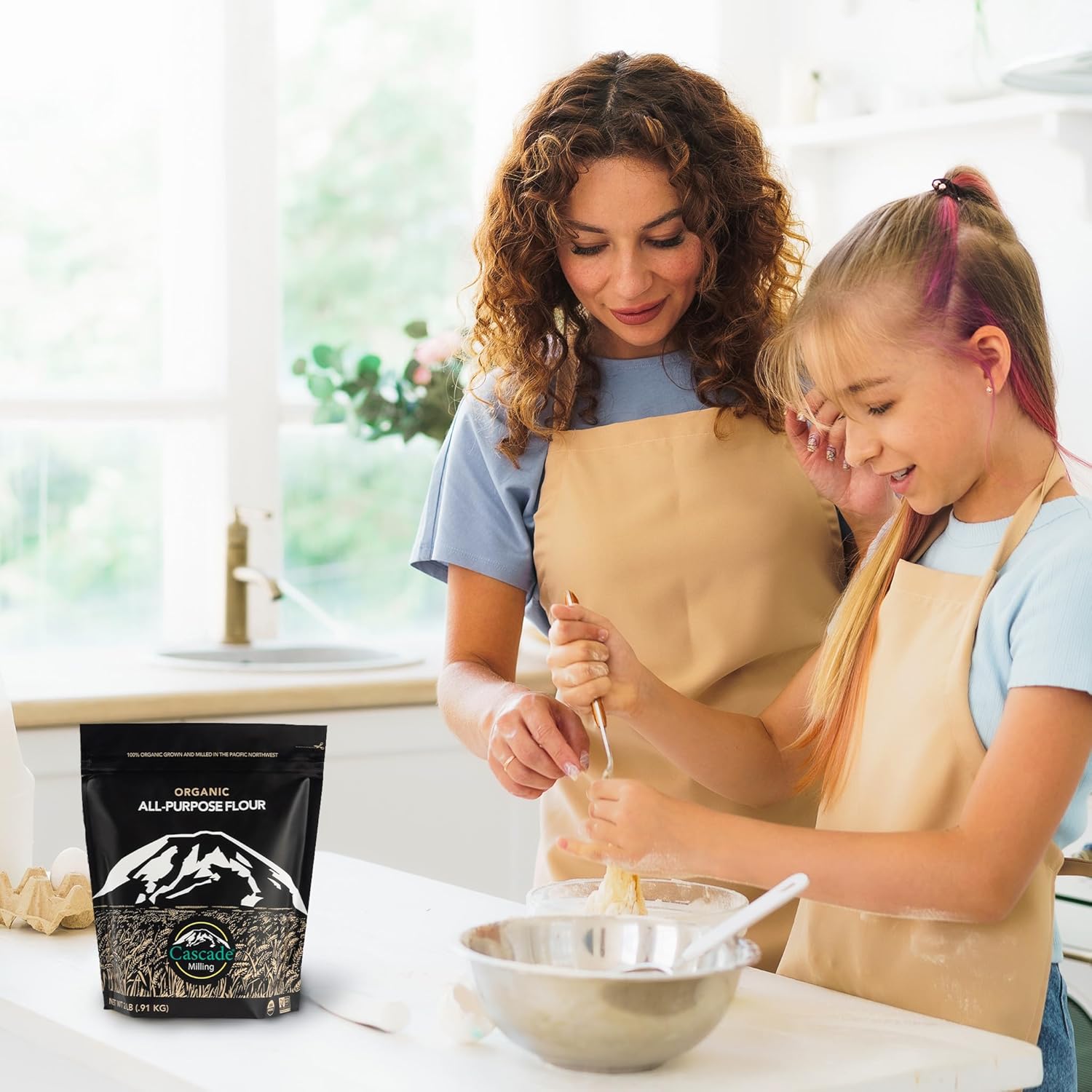 organic-unbleached-all-purpose-flour---high-protein-for-baking-cookies-cakes-pies-muffins-biscuits---non-gmo-kosher---2-lb-resealable-bag-6