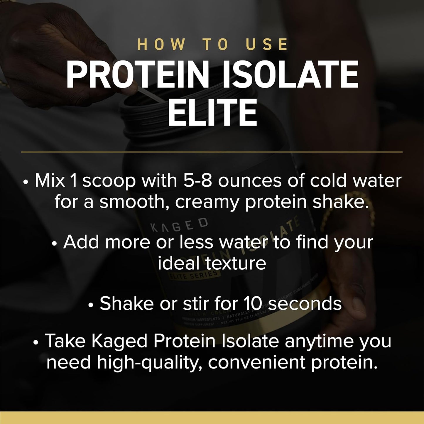 Chocolate Kaged Protein Powder Elite: High-Quality 100% Isolate Blend Whey, Casein, and Milk Protein for Muscle Recovery and Building - 2lbs - Espot.com.au