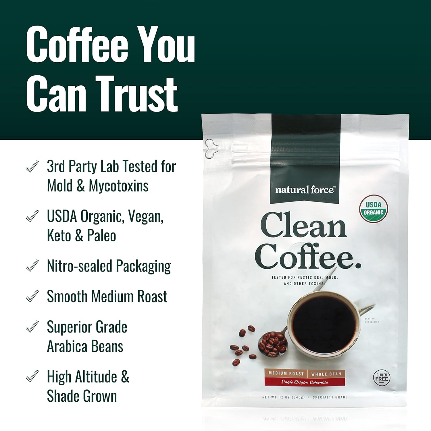 organic-clean-coffee-bundle-with-caramel-mct-oil-and-collagen-peptides---whole-bean-coffee-emulsified-mct-creamer-hydrolyzed-collagen-protein---12-oz-16-oz-117-oz-2