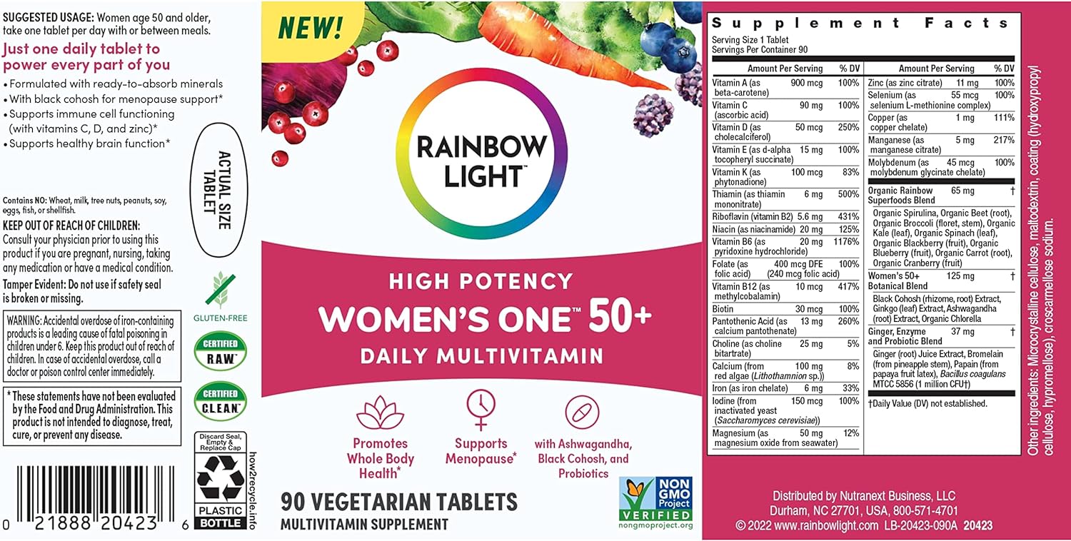 womens-50-multivitamin-with-vitamin-c-d-zinc-probiotics---immune-support-non-gmo-vegetarian---90-tablets-13
