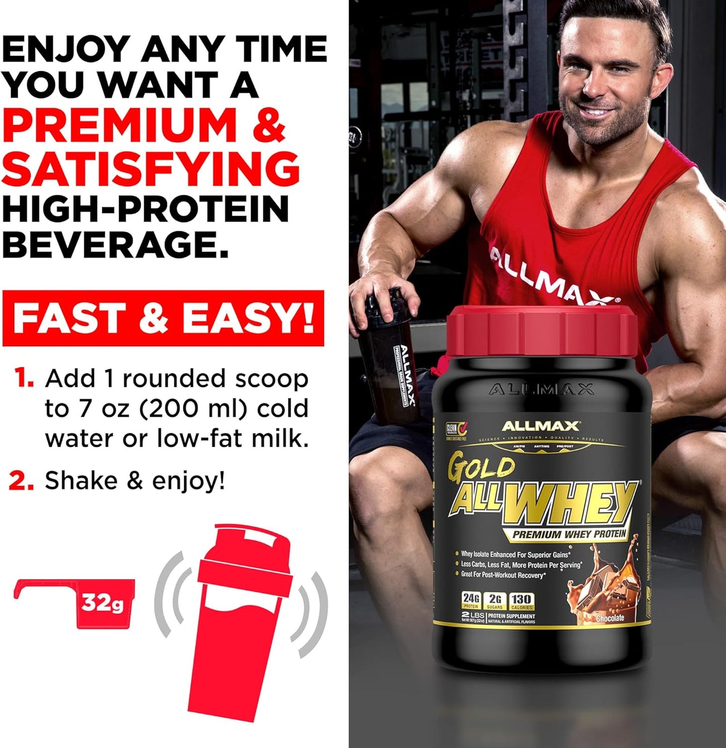 allmax-nutrition-gold-allwhey-chocolate-peanut-butter-protein-powder-5lb---24g-protein-per-scoop---gluten-free-low-carb-low-sugar---71-servings-4
