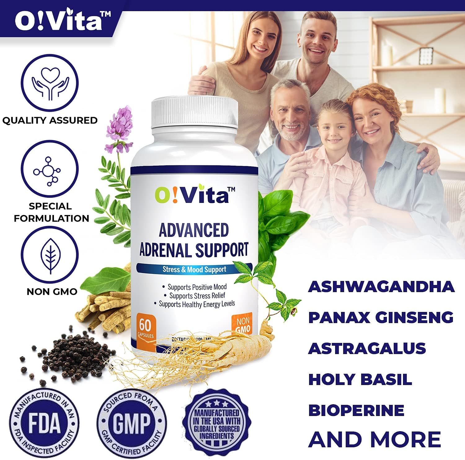 ovita-adrenal-support-supplement-with-ashwagandha-panax-ginseng---promotes-adrenal-gland-health---60-non-gmo-capsules-2-month-supply-3