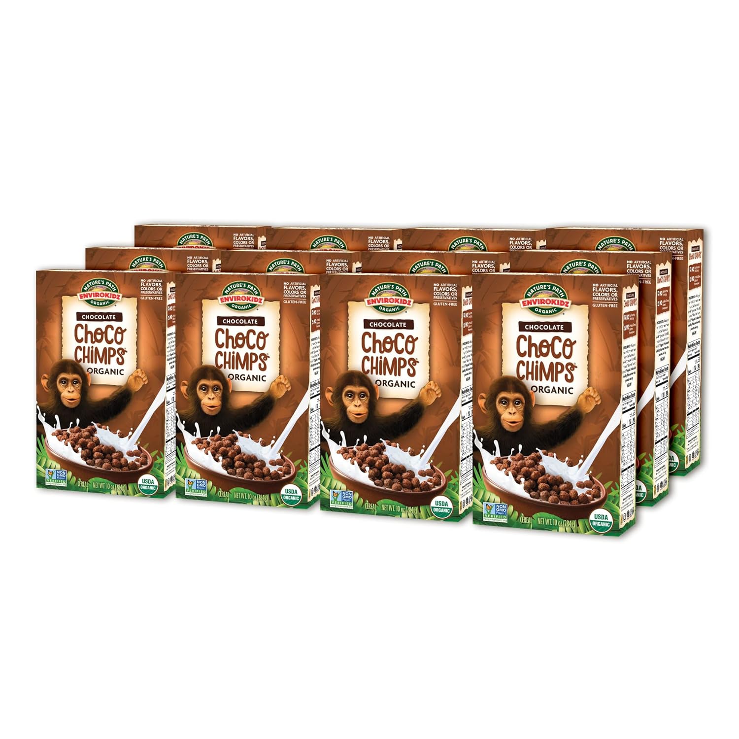 natures-path-envirokidz-organic-choco-chimps-cereal---10-oz-pack-of-12-chocolate-gluten-free-non-gmo-fair-trade-3