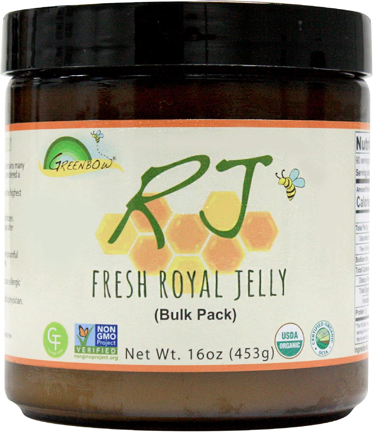 certified-organic-greenbow-fresh-royal-jelly---non-gmo-halal-gluten-free---pure-and-nutrient-rich-superfood---453g-4