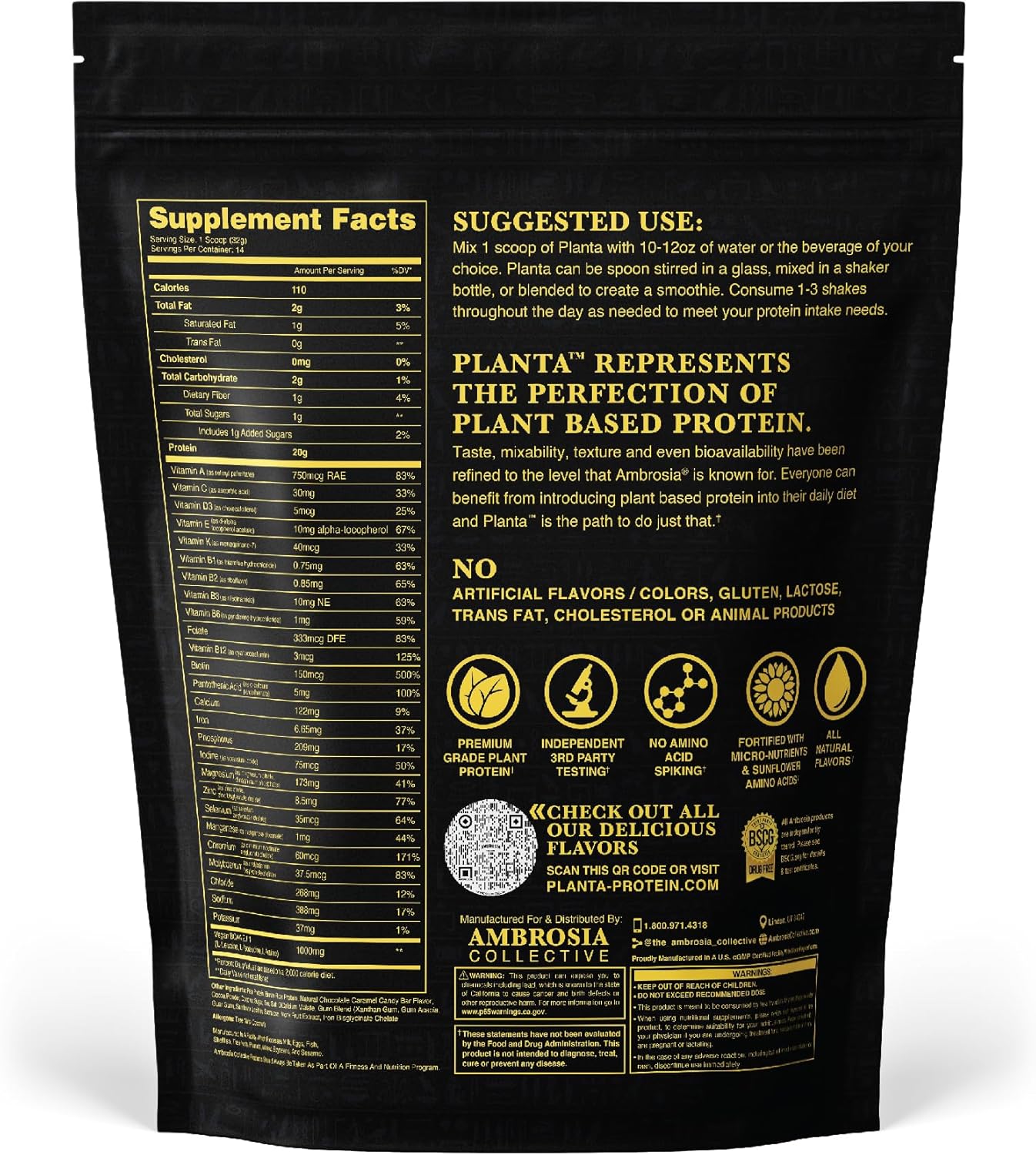 ambrosia-planta-vegan-protein-powder---organic-plant-based-keto-friendly-no-bloating-gluten-soy-free-no-added-sugar-gourmet-candy-bar-flavor---14-servings-2