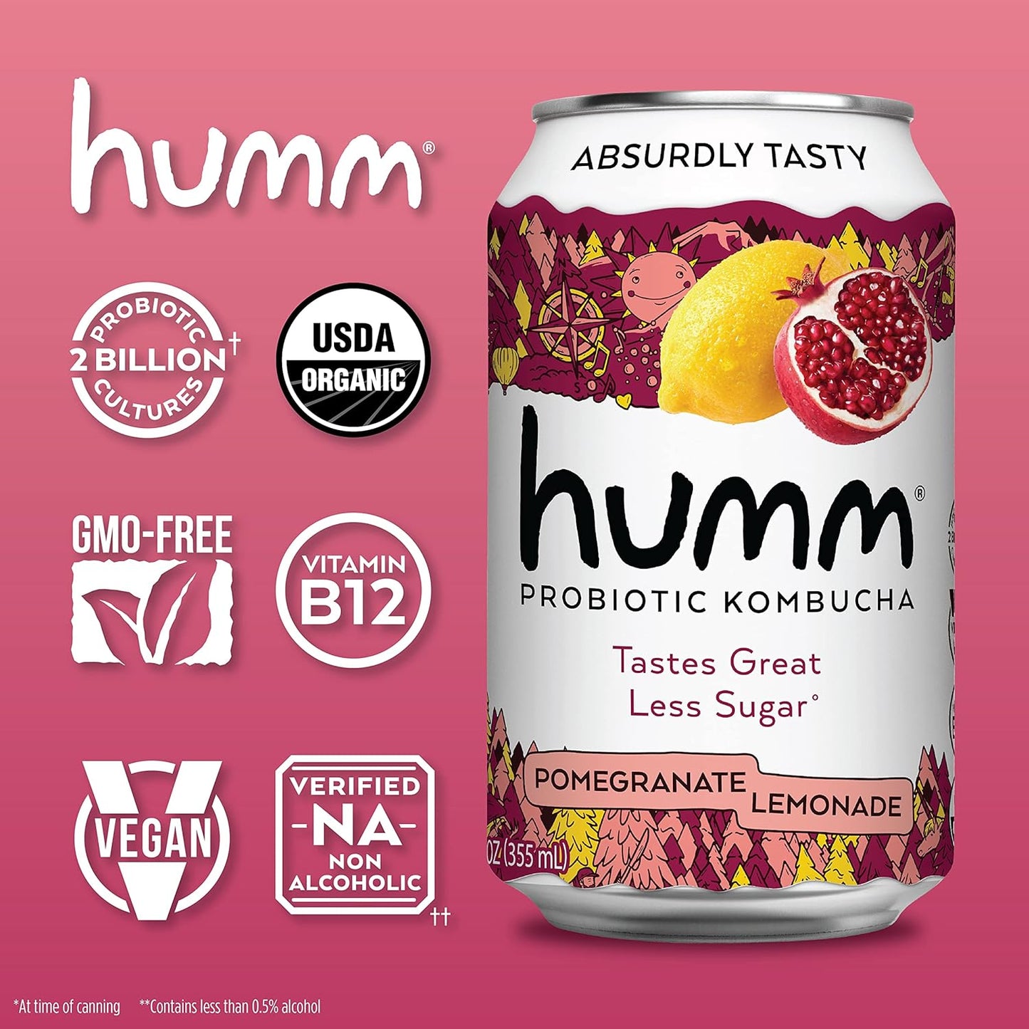 humm-kombucha-paradise-variety-12-pack-with-2-billion-probiotics-for-gut-health---includes-blackberry-coconut-lime-and-pomegranate-lemonade-flavors-4
