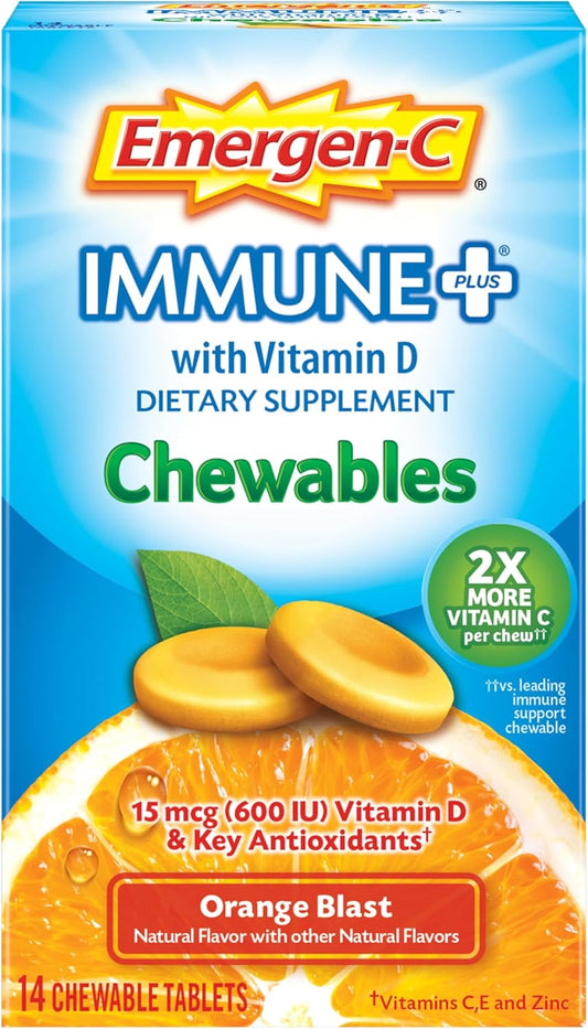 emergen-c-immune-chewable-tablets---1000mg-vitamin-c-with-vitamin-d---orange-blast-flavor---14-count-pack-for-immune-support-1