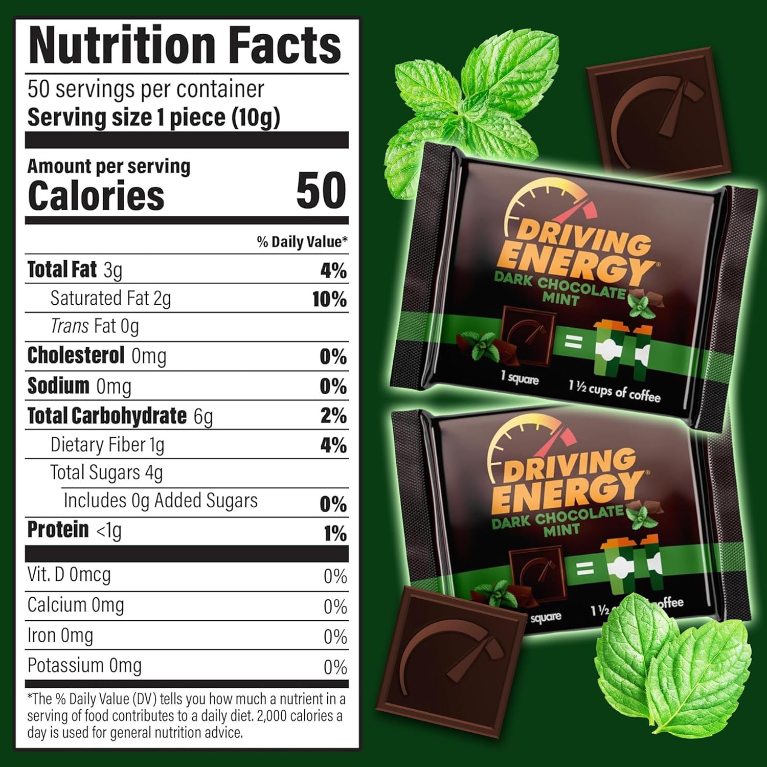 zenevo-energy-mint-dark-chocolate-with-caffeine---50-count---boost-energy-for-work-driving-and-sports---no-crash-formula-5
