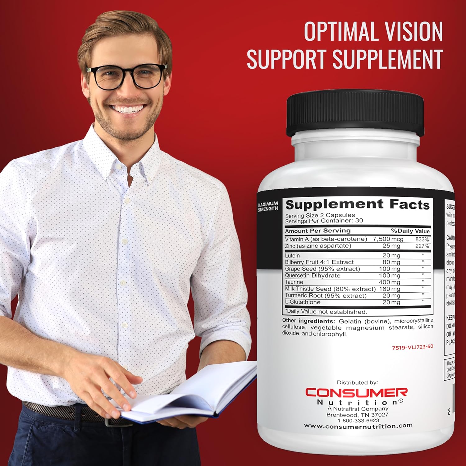vision-defense-eye-health-supplement-with-vitamin-a-lutein-taurine-turmeric-grape-seed-extract-milk-thistle-seed---supports-adult-eye-health---60-ct-2