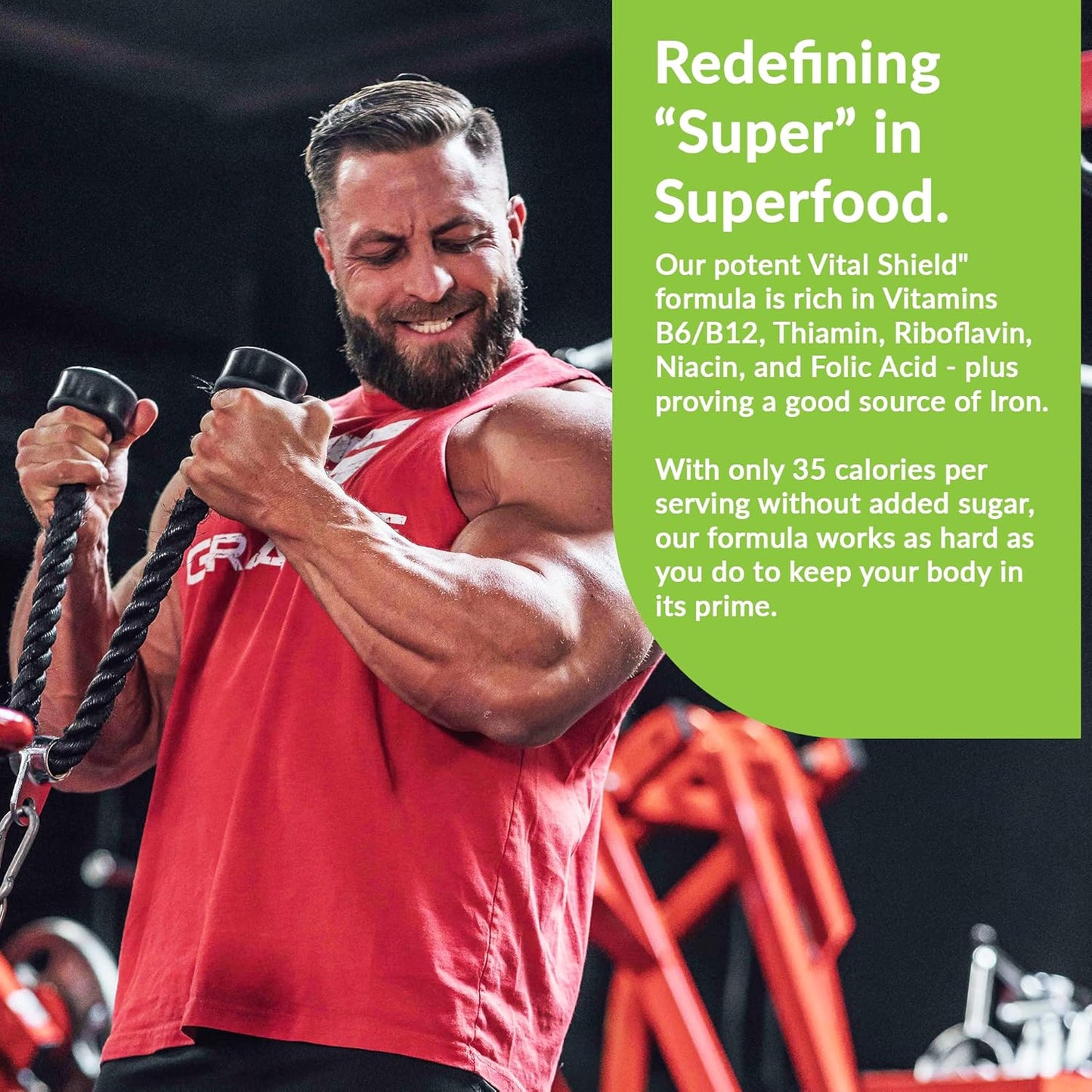granite-supplements-vital-shield-greens-superfood-powder-lemon-lime-flavor---supports-performance-gut-health-immunity-nutrition---30-servings-6