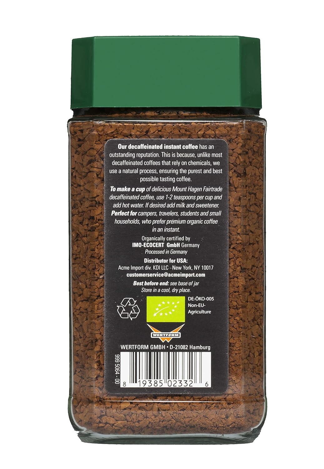 3-pack-of-mount-hagen-organic-freeze-dried-decaf-coffee---eco-friendly-instant-coffee-made-from-medium-roast-arabica-beans---fair-trade-decaffeinated-coffee-in-353oz-jars-3