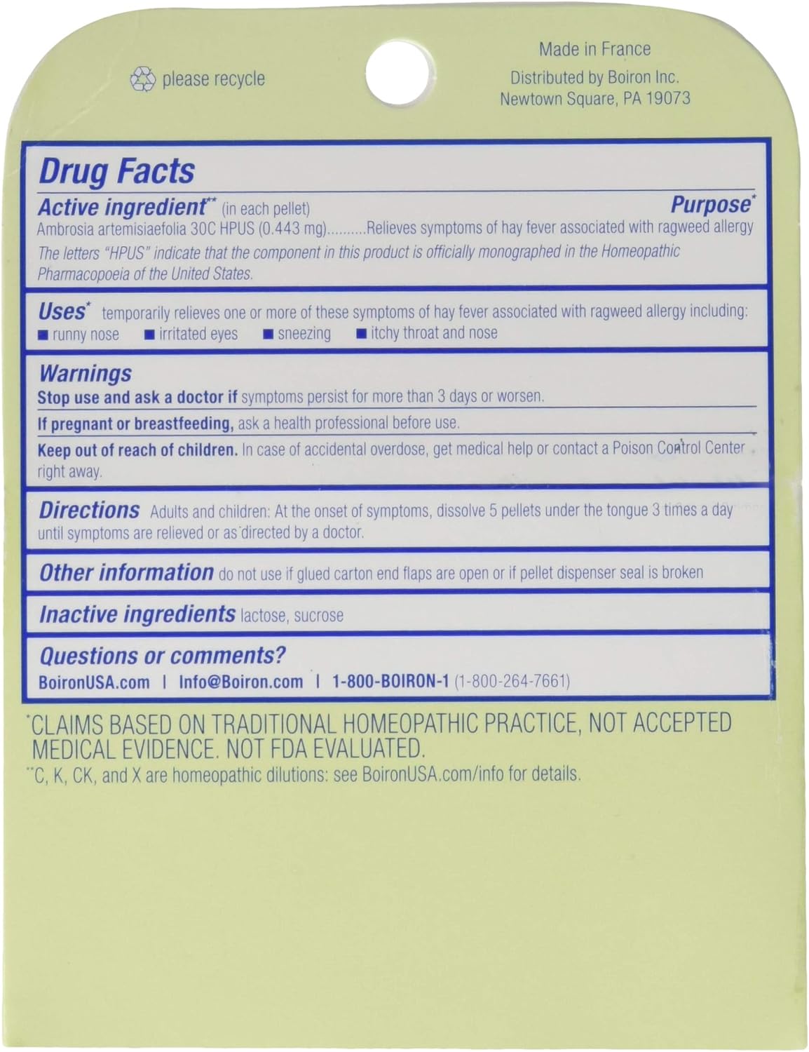 80-count-boiron-ambrosia-ragweed-allergy-relief-30c-bonus-pack---natural-allergy-relief-supplement-for-seasonal-allergies-4
