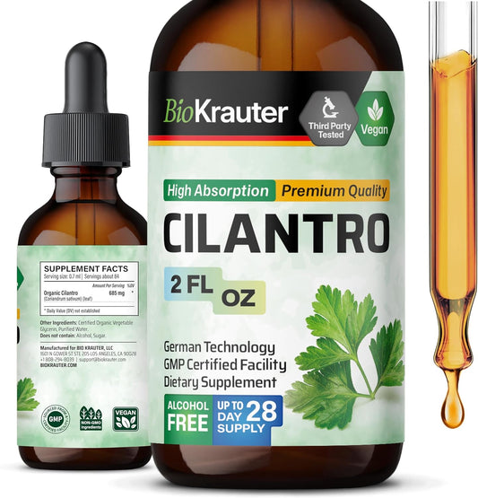 organic-cilantro-supplement-for-detox-antioxidants---vegan-cilantro-tincture---alcohol-free-drops---2-fl-oz-1