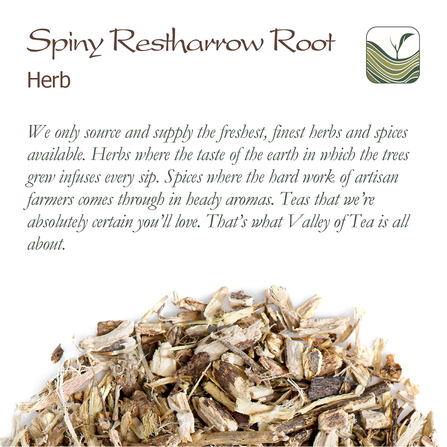 Spiny Restharrow Root Tea for Urinary Tract Health - Valley of Tea - Espot.com.au