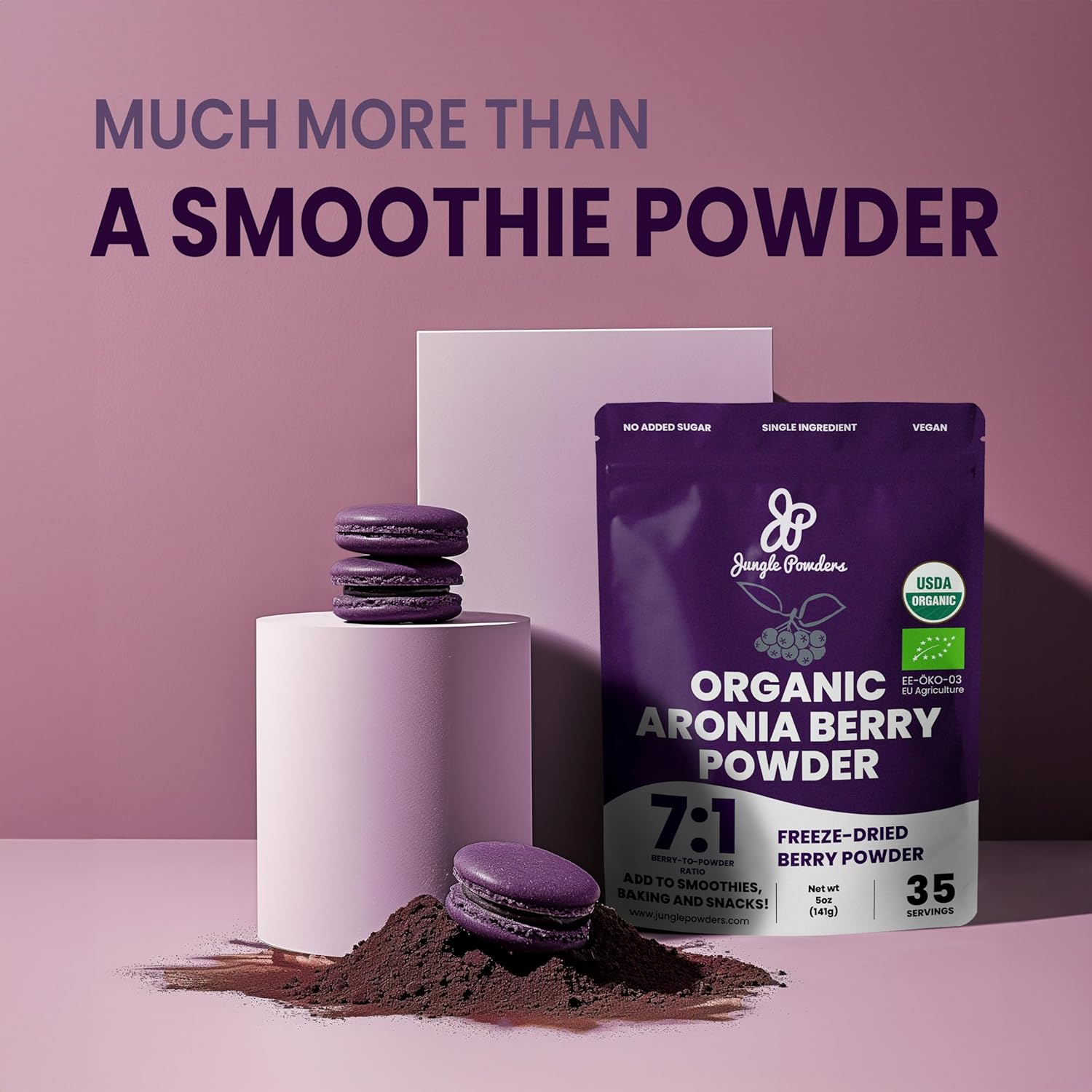 5-oz-freeze-dried-organic-aronia-berry-powder---immune-boosting-superfood-high-in-antioxidants-flavonoids---vegan-gluten-free-2