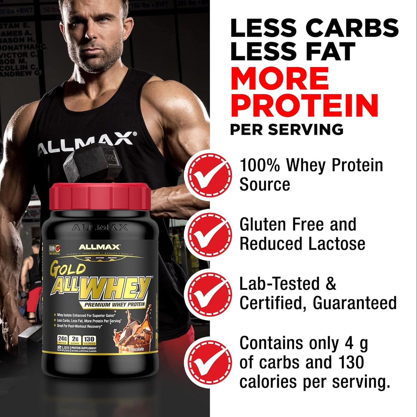 allmax-nutrition-gold-allwhey-chocolate-peanut-butter-protein-powder-5lb---24g-protein-per-scoop---gluten-free-low-carb-low-sugar---71-servings-3