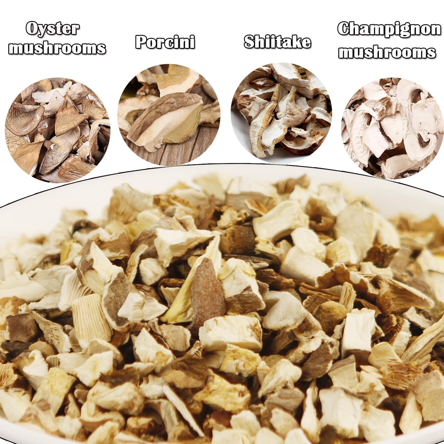 assorted-dried-mushroom-granules-for-cooking---shiitakes-champignon-porcini-oyster---381-oz-108g-pack-4
