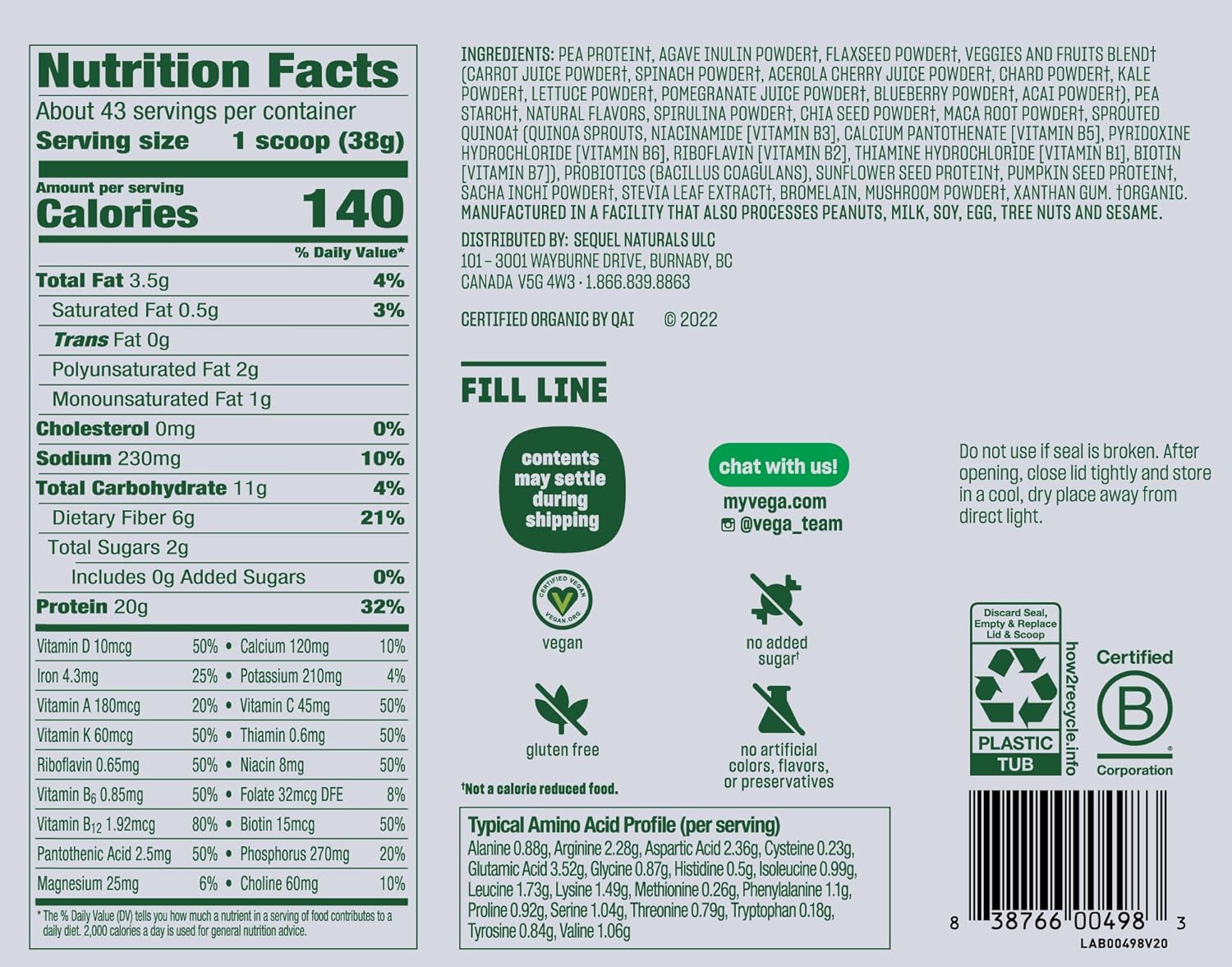 vega-organic-french-vanilla-vegan-protein-powder-310lbs-pack-of-6---43-servings-immunity-support-keto-friendly-pea-protein-for-men-women-2