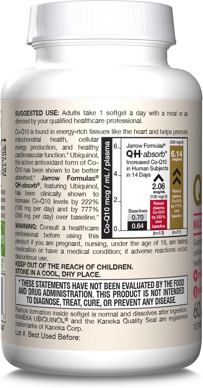jarrow-formulas-qh-absorb-ubiquinol-200mg-softgels---cardiovascular-health-support-60-day-supply-pack-of-12-9