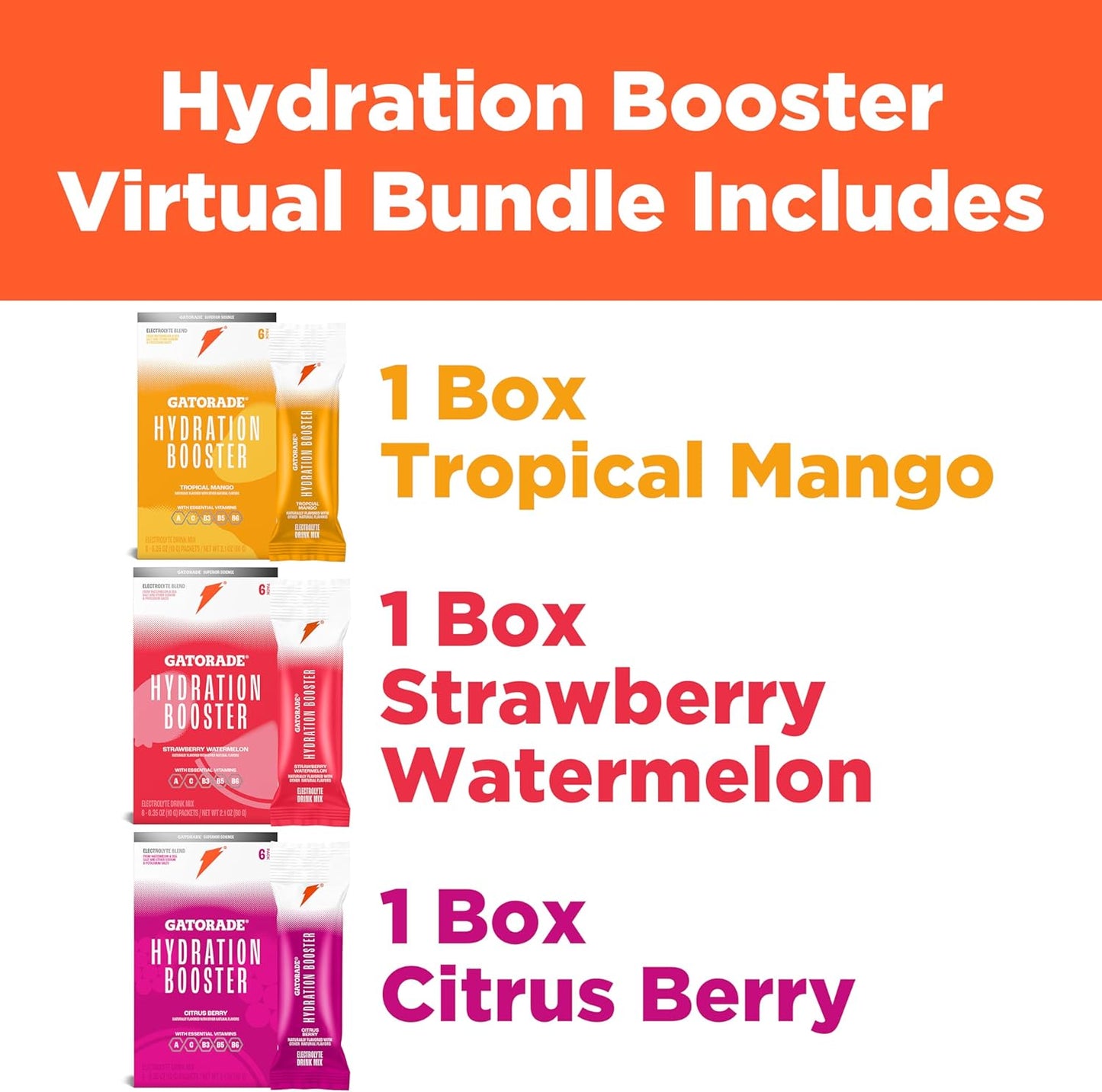 gatorade-hydration-booster-variety-pack---strawberry-watermelon-tropical-mango-citrus-berry---3-flavors-2
