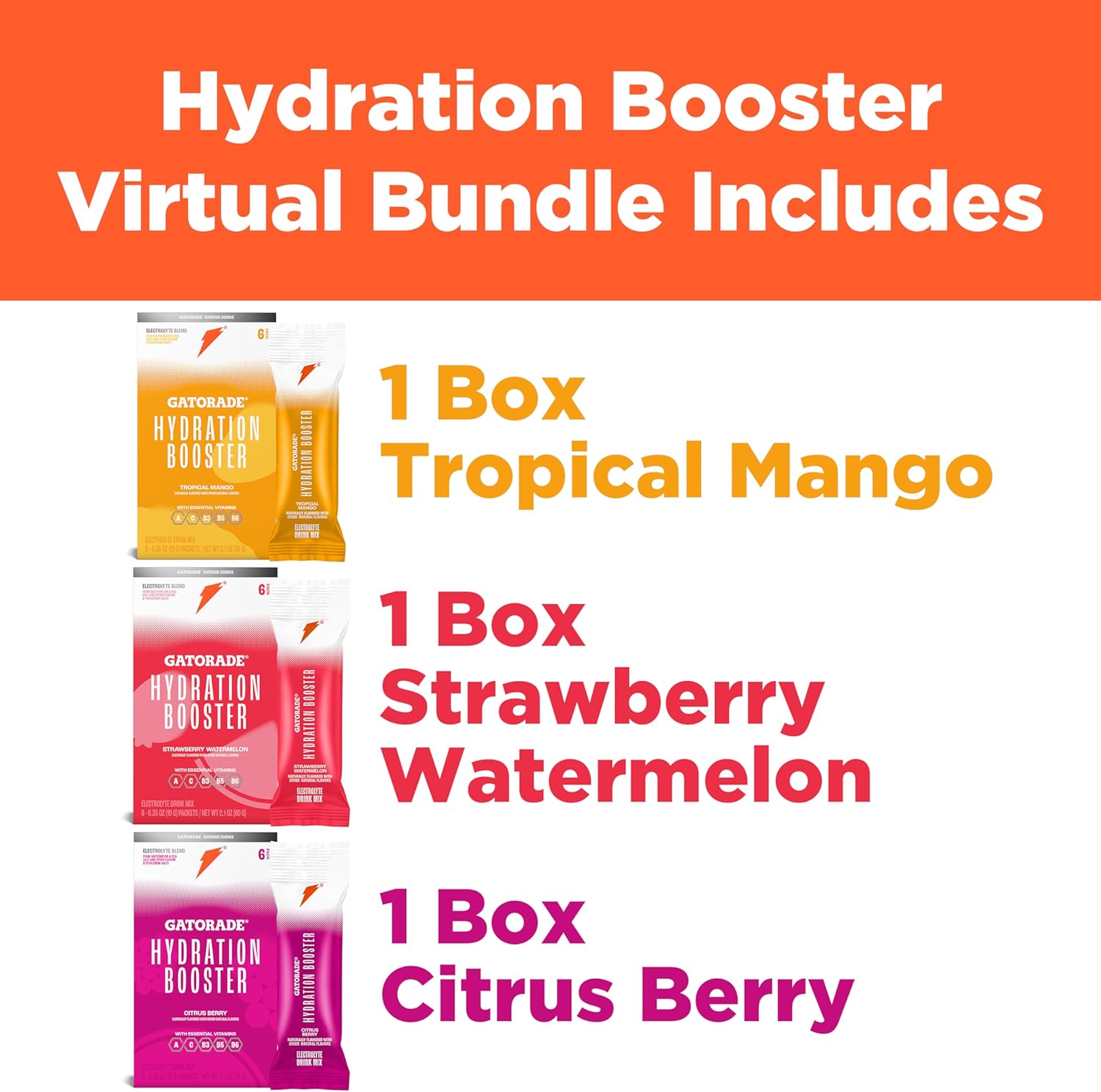gatorade-hydration-booster-variety-pack---strawberry-watermelon-tropical-mango-citrus-berry---3-flavors-2
