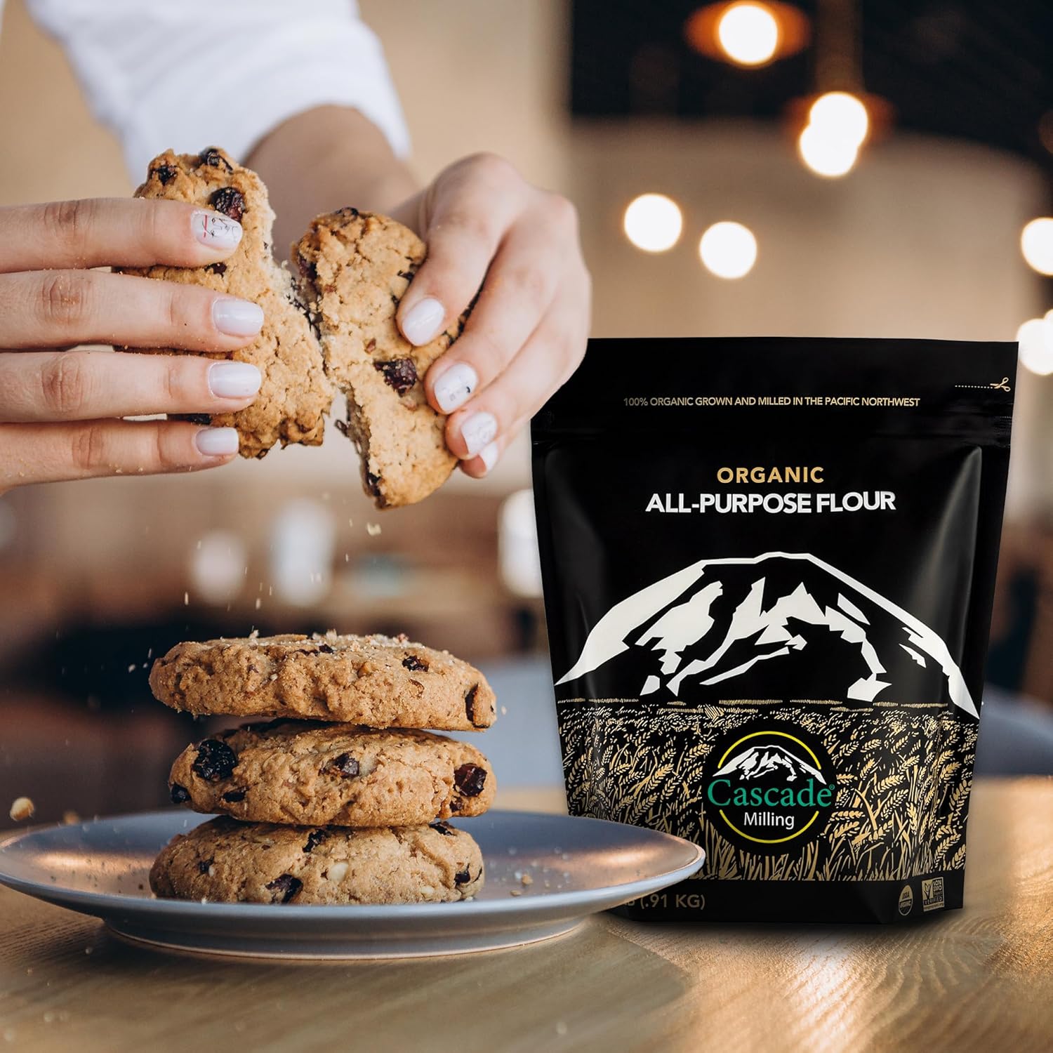 organic-unbleached-all-purpose-flour---high-protein-for-baking-cookies-cakes-pies-muffins-biscuits---non-gmo-kosher---2-lb-resealable-bag-4