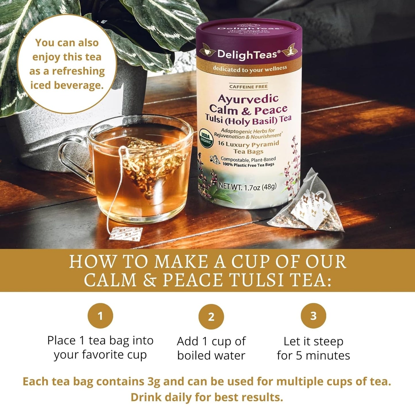 organic-tulsi-holy-basil-tea-bags---ashwagandha-blend---caffeine-free---eco-friendly-pyramid-bags---ayurvedic-adaptogen---16-bags-4g-each-7