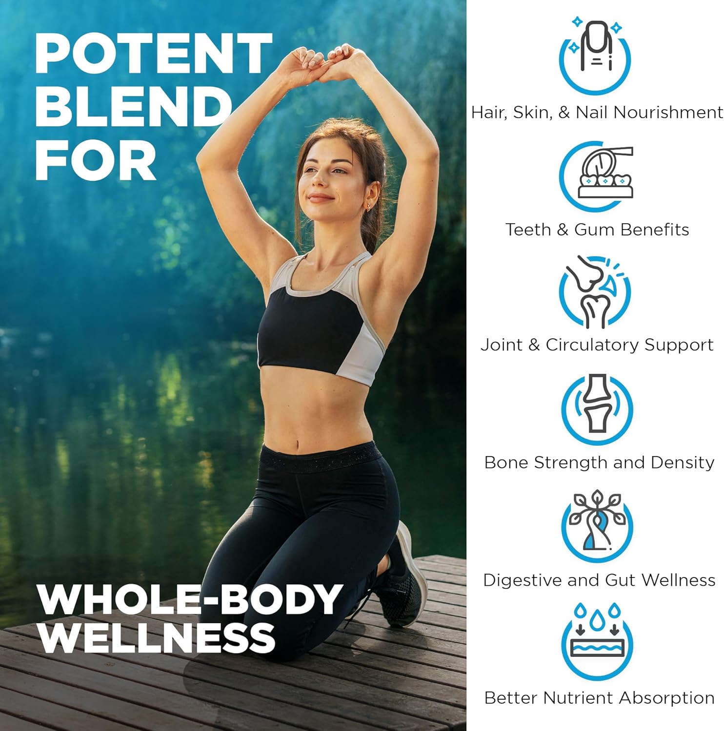 2250mg-multi-collagen-pills---180-capsules-for-anti-aging-healthy-joints-skin-hair-nails---type-i-ii-iii-v-x---hydrolyzed-protein-peptides-for-women-and-men-4