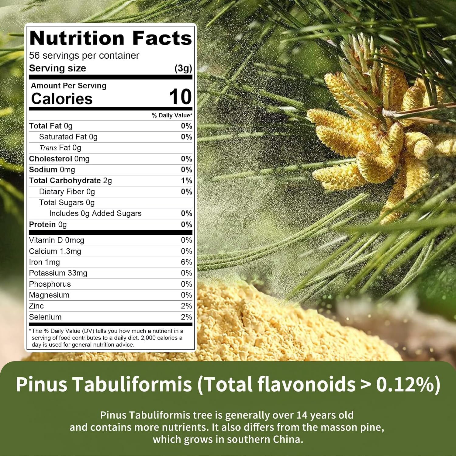 6-oz-pine-pollen-powder---wild-harvested-pinus-tabuliformis-99-cracked-cell-wall---eco-taste-5