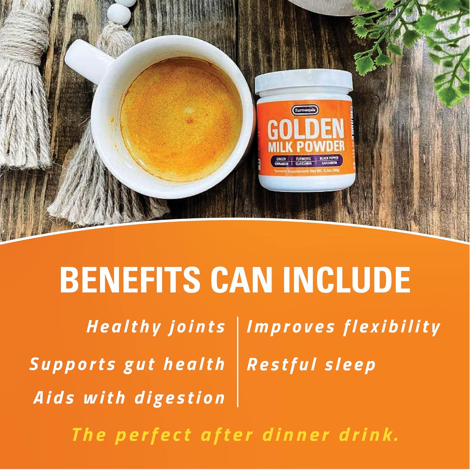 organic-golden-milk-turmeric-latte-superfood-blend-with-ginger-black-pepper-cinnamon-cardamom---non-gmo-vegan-keto---ayurvedic-32-ounce-jar-5