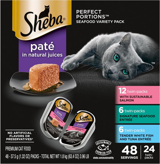 sheba-perfect-portions-wet-cat-food-pate-variety-pack---sustainable-salmon-signature-seafood-white-fish-tuna---26-oz-twin-pack-trays---24-count-48-servings-1