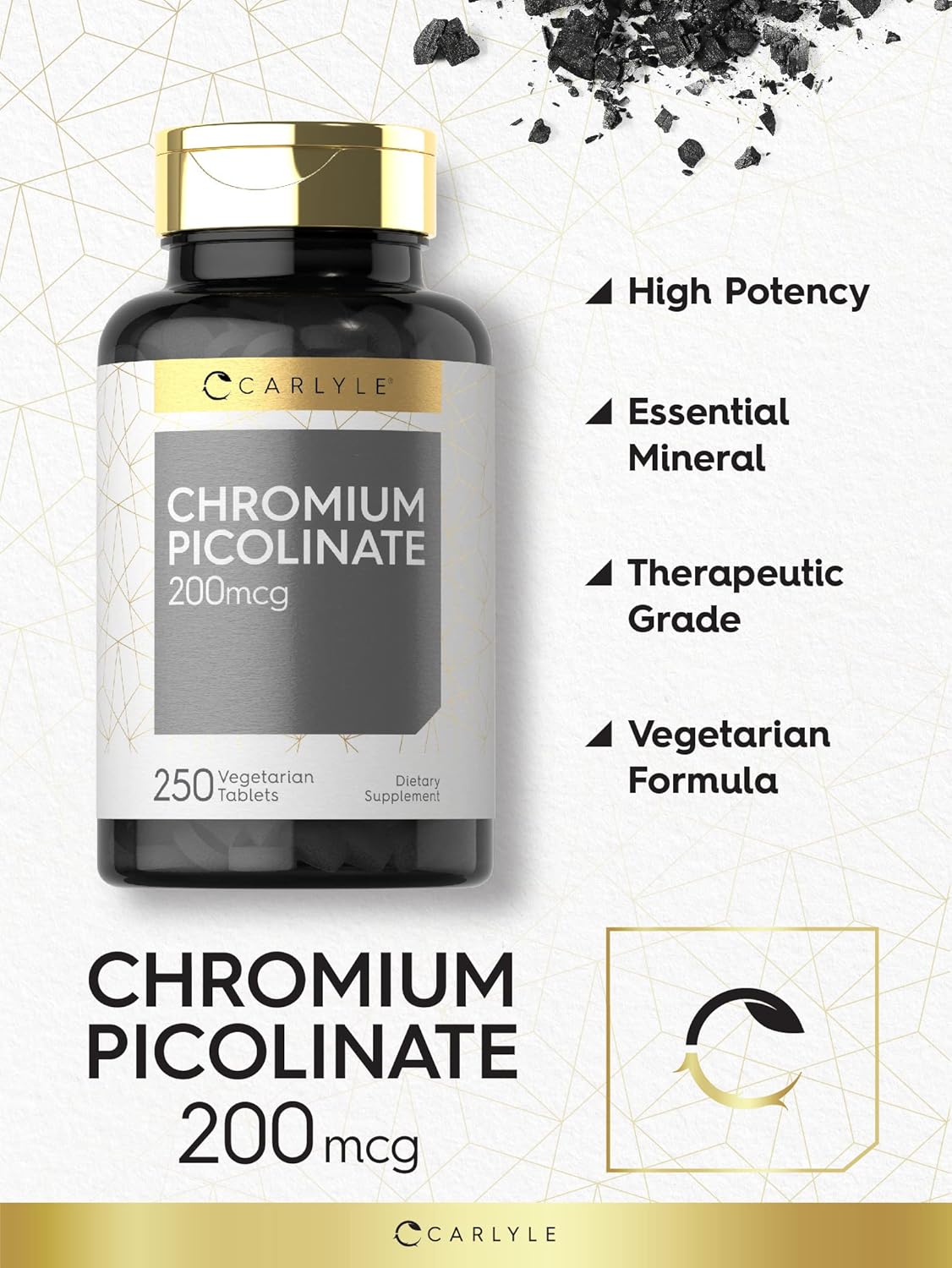 carlyle-chromium-picolinate-200mcg-tablets---250-count---vegetarian-non-gmo-gluten-free-supplement-3