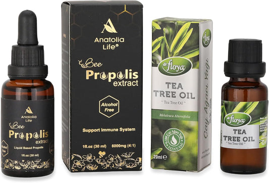 anatolia-life-alcohol-free-bee-propolis-extract-tea-tree-essential-oil-set---immune-support-antimicrobial---30ml-propolis-20ml-tea-tree-oil---ideal-for-diffusers-cleaning-aromatherapy-1