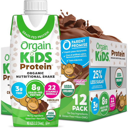 orgain-organic-kids-chocolate-protein-shake-8g-dairy-protein-3g-fiber-22-vitamins-minerals-gluten-free-non-gmo---pack-of-12-1
