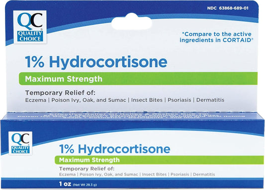 pack-of-6-quality-choice-maximum-strength-hydrocortisone-cream-1-1-ounce-28g-boxes---fast-relief-formula-1