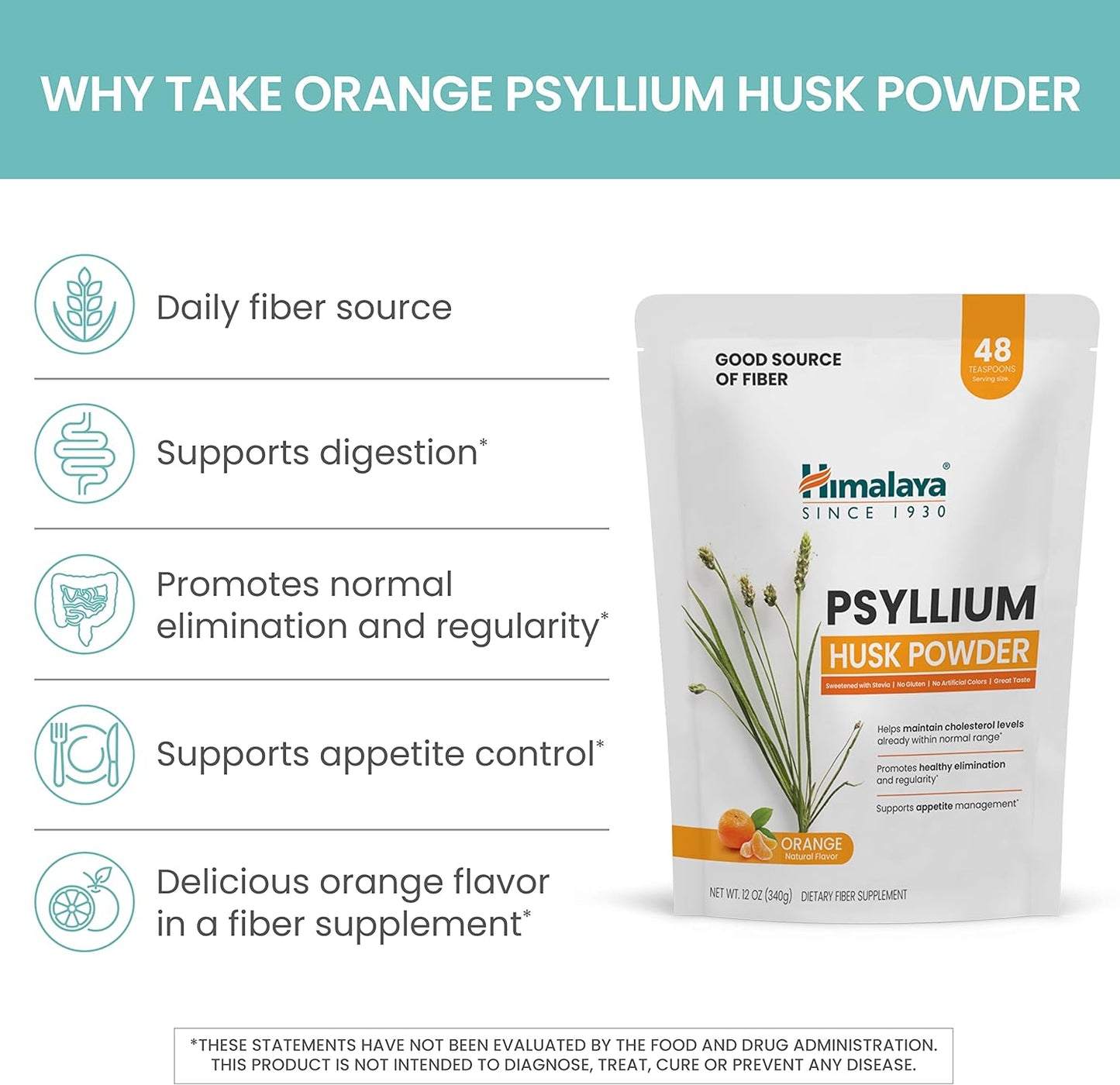 himalaya-orange-psyllium-husk-powder---daily-fiber-supplement-for-digestive-health---sugar-free-gluten-free-vegan---easy-to-mix---12-oz-4