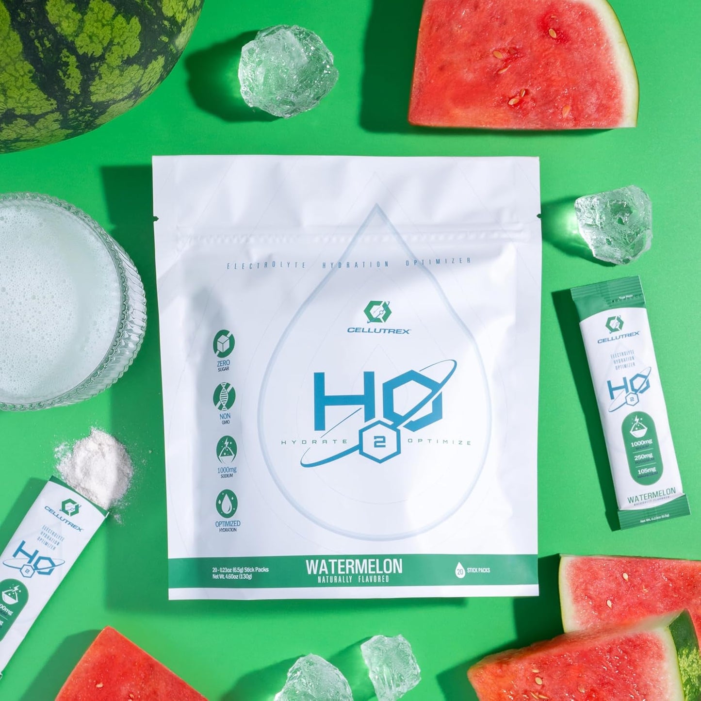cellutrex-h2o-electrolytes-watermelon-flavored-powder-packets---zero-sugar-additive-free-hydration-for-workouts-fasting-20-sticks-3