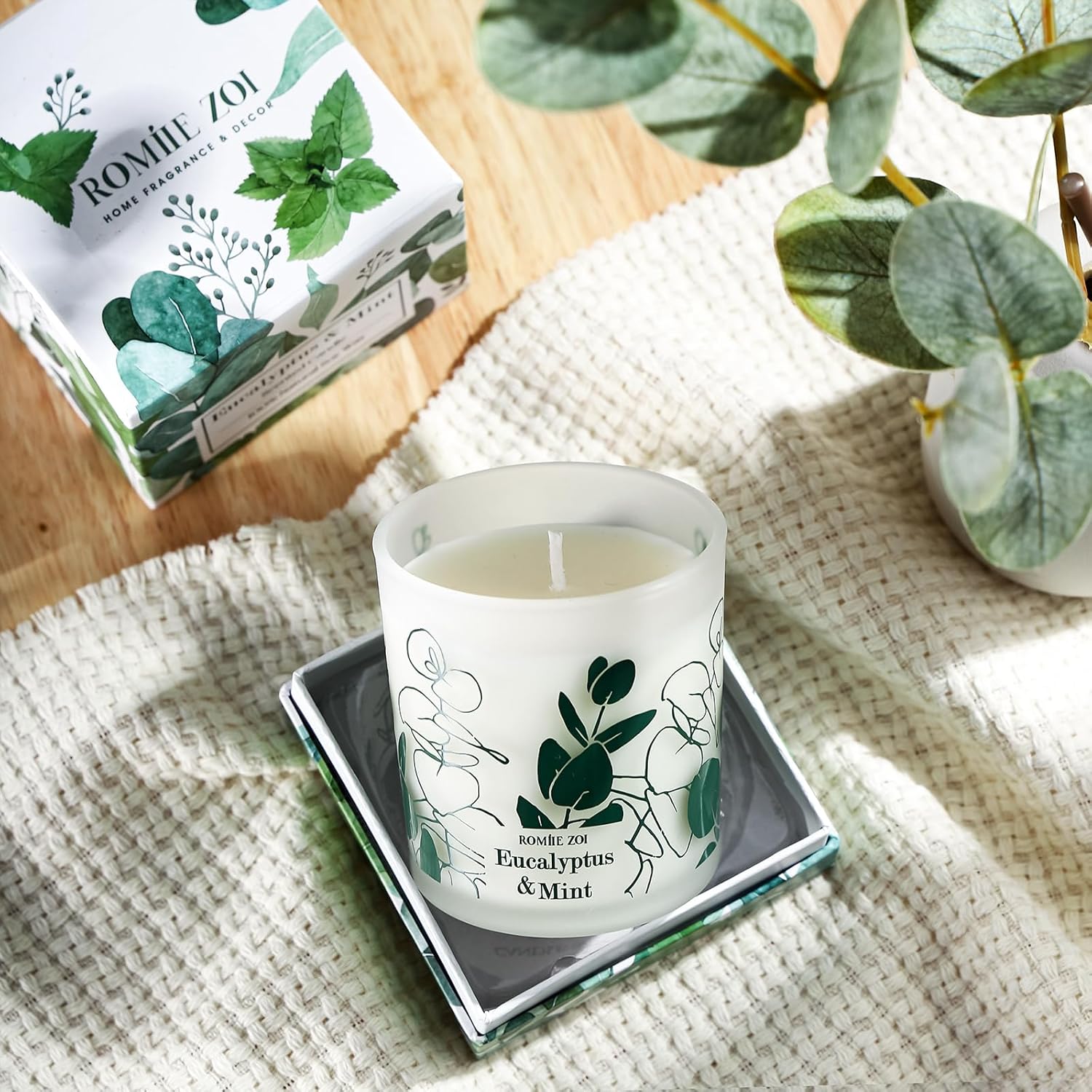 eucalyptus-mint-scented-candle---6oz-aromatherapy-soy-wax-jar---gifts-for-women---home-fragrance-5