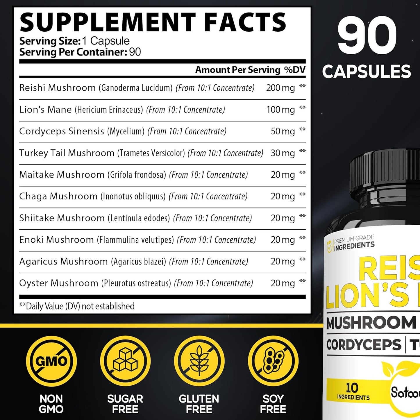 premium-10in1-reishi-mushroom-complex-capsules---5000mg-blend-with-lions-mane-cordyceps-sinensis-chaga---90-capsules-for-3-months-supply-2