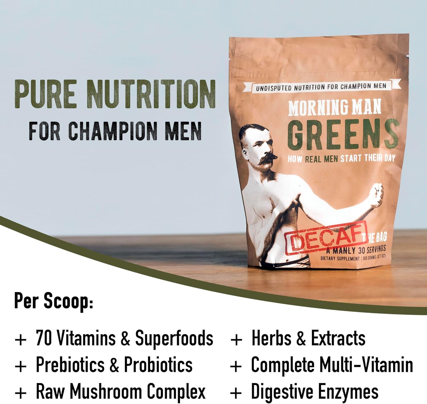 morning-man-greens-powder-decaf-probiotic-superfood-smoothie-mix-for-gut-health---75-vitamins-43-whole-foods---gluten-free-vegan-non-gmo---30-servings-2