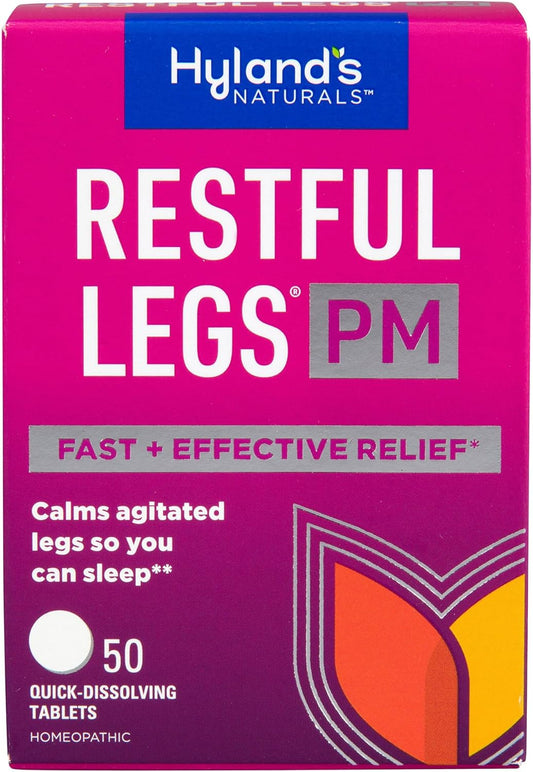 Hyland's Restful Legs PM Tablets 50 ea - Pack of 3 for Relief of Restless Legs at Night - Espot.com.au