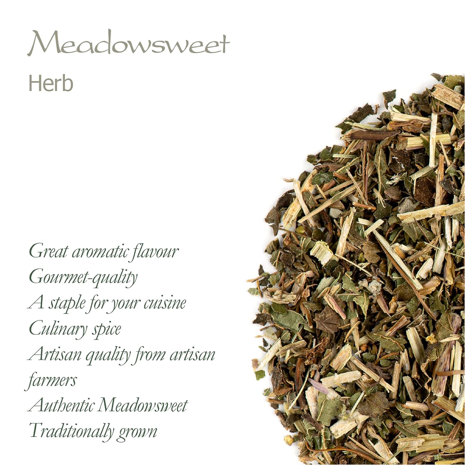 Meadowsweet Herbal Tea from the Valley of Tea - Pure Meadow Sweet Herb Blend - Espot.com.au