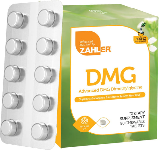 zahler-dmg-supplement-500mg---boost-endurance-immune-system-with-amino-acid-glycine---nootropic-brain-support---kosher-tablets---90-count-1