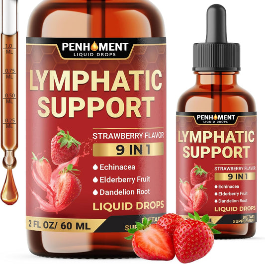 penhoment-9in1-lymphatic-drainage-drops-supplement-with-echinacea-elderberry-dandelion-rosehip-cleavers-calendula-and-burdock---immune-support-and-cleansing-liquid-extract---2-fl-oz---60-day-supply-1