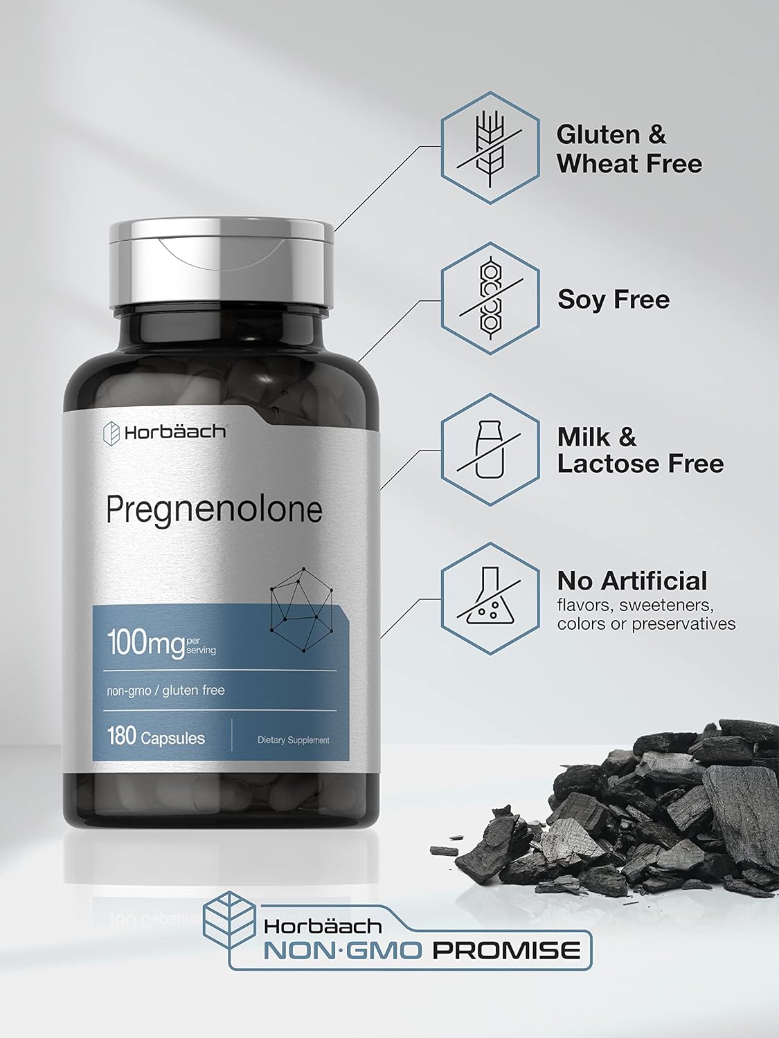 180-capsules-of-horbach-pregnenolone-100mg---non-gmo-gluten-free-supplement-4