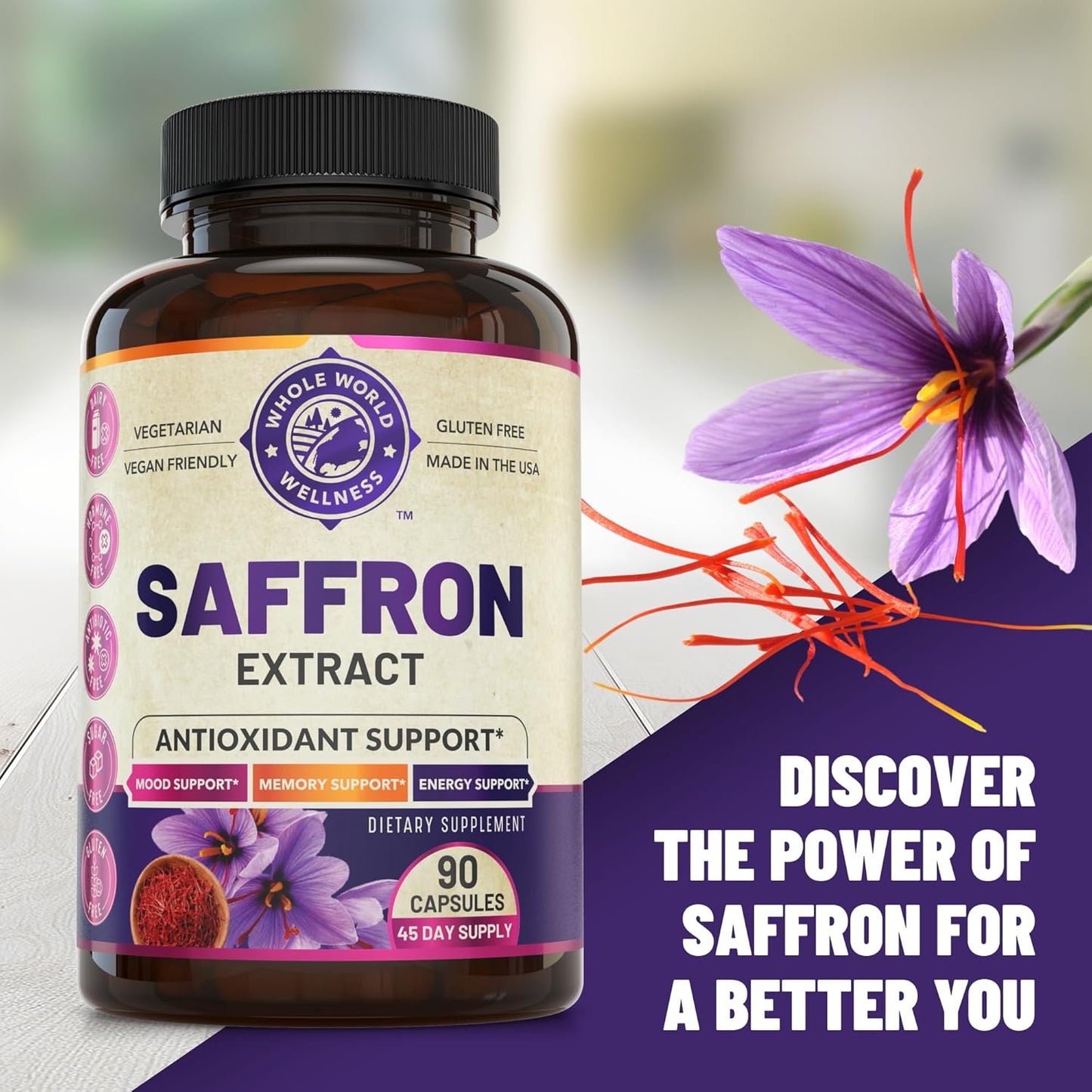 Liver Cleanse Detox & Repair Formula with Pure Saffron Extract Bundle - Supports Liver Health, Energy Boost, Mood, Metabolic Function - USA Made - One Bottle Each - Espot.com.au