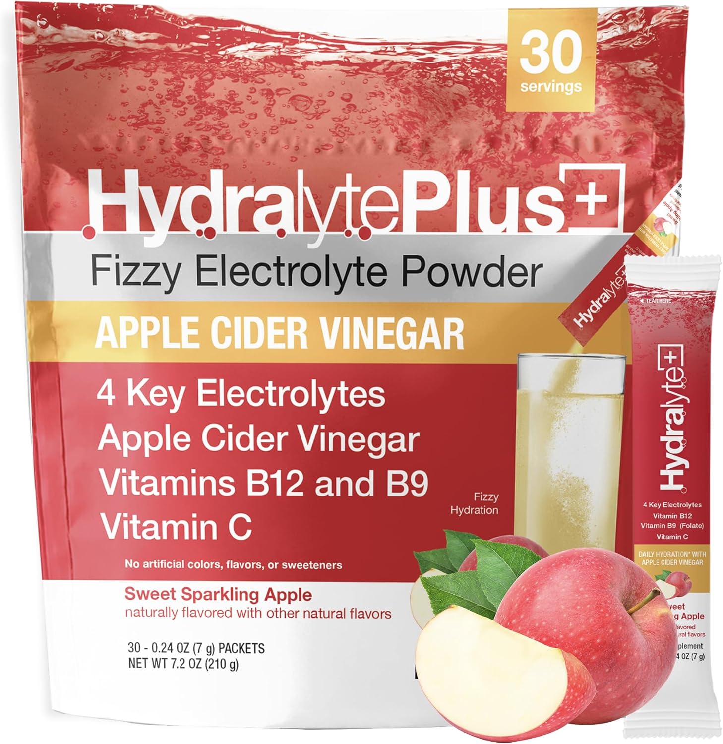hydralyte-sparkling-apple-electrolyte-powder-sticks-with-apple-cider-vinegar-vitamin-c-b12-b9---low-sugar-hydration-packets-for-daily-wellness---30-count-1